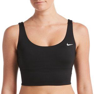 Nike Essential Black Workout Bra Cropped Tank